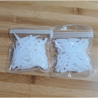 -100 chiếc ngòi nhựa trắng dùng cho máy xăm Pro, giantsun, thần thánh