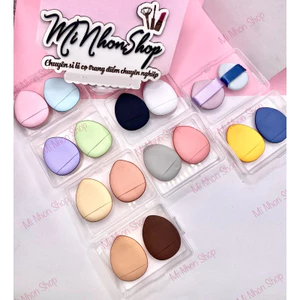 SET 4 MÚT ĐEO NGÓN MINI có hộp mới về siêu mềm đánh nền / che khuyết điểm siêu thích