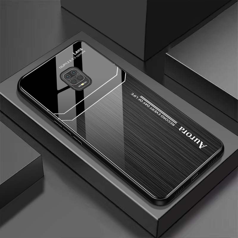 Ốp Lưng XIAOMI REDMI NOTE 9, NOTE 9S, NOTE 9 PRO Mặt Lưng Kính Cường Lực Sáng Bóng