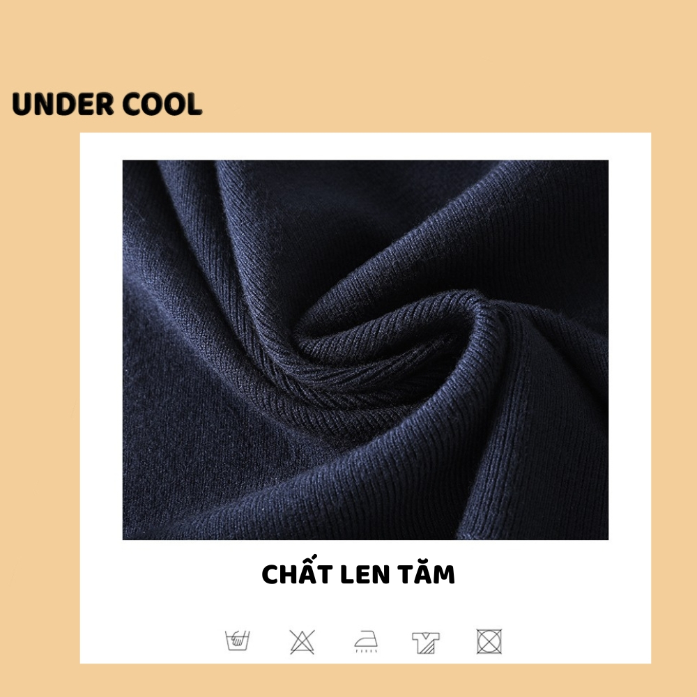 Khăn Choàng Giả Áo Thuỷ Thủ Len Màu Trơn UNDERCOOL Dễ Phối đồ Phong Cách Hàn Quốc Mùa Thu Đông Unisex - KC01