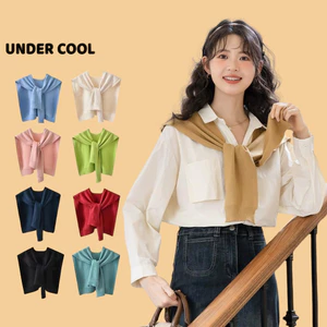 Khăn Choàng Giả Áo Thuỷ Thủ Len Màu Trơn UNDERCOOL Dễ Phối đồ Phong Cách Hàn Quốc Mùa Thu Đông Unisex - KC01