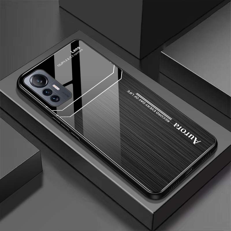 Ốp Lưng XIAOMI MI 12, MI 12X, MI 12 PRO Mặt Lưng Kính Cường Lực Sáng Bóng