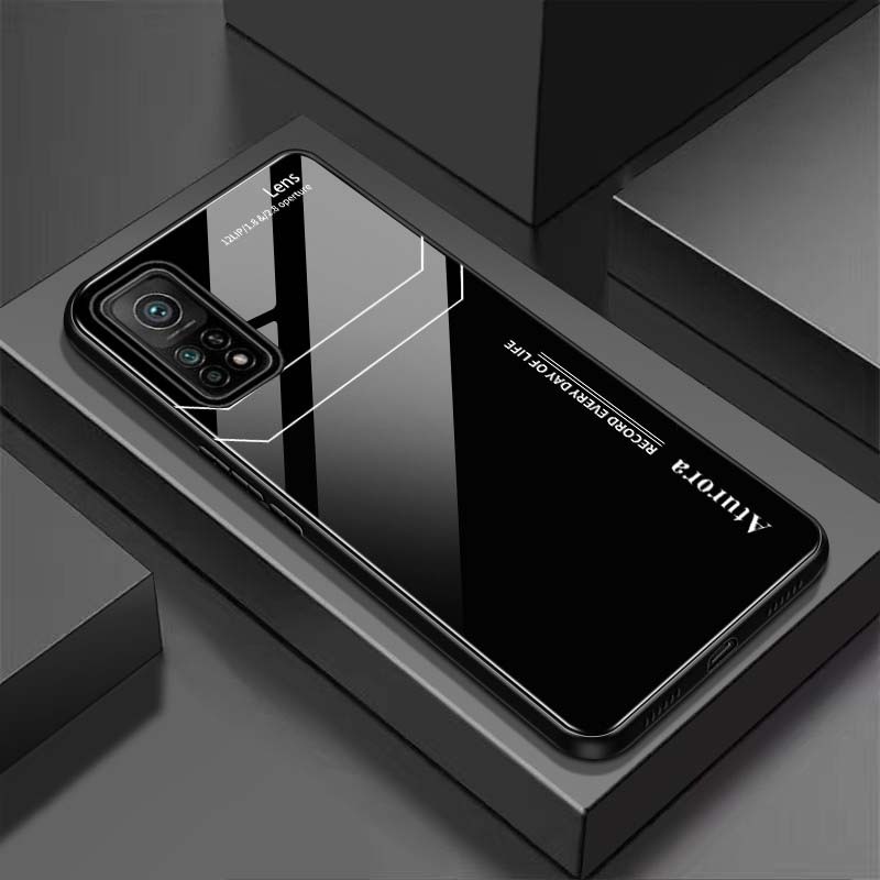 Ốp Lưng XIAOMI MI 10T PRO Mặt Lưng Kính Cường Lực Sáng Bóng
