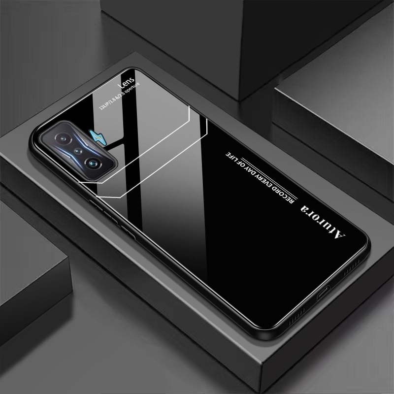 Ốp Lưng XIAOMI REDMI K50 GAMING Mặt Lưng Kính Cường Lực Sáng Bóng