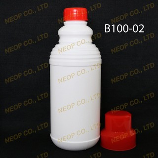 Chai nhựa HPDE 1000mL có nắp đong thể tích tiện dụng - Mẫu B100-02