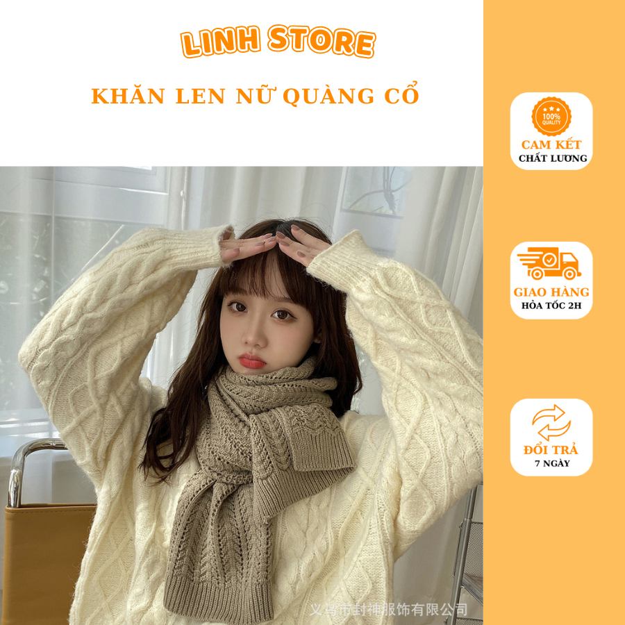 Khăn Len Quàng Cổ Nam Nữ