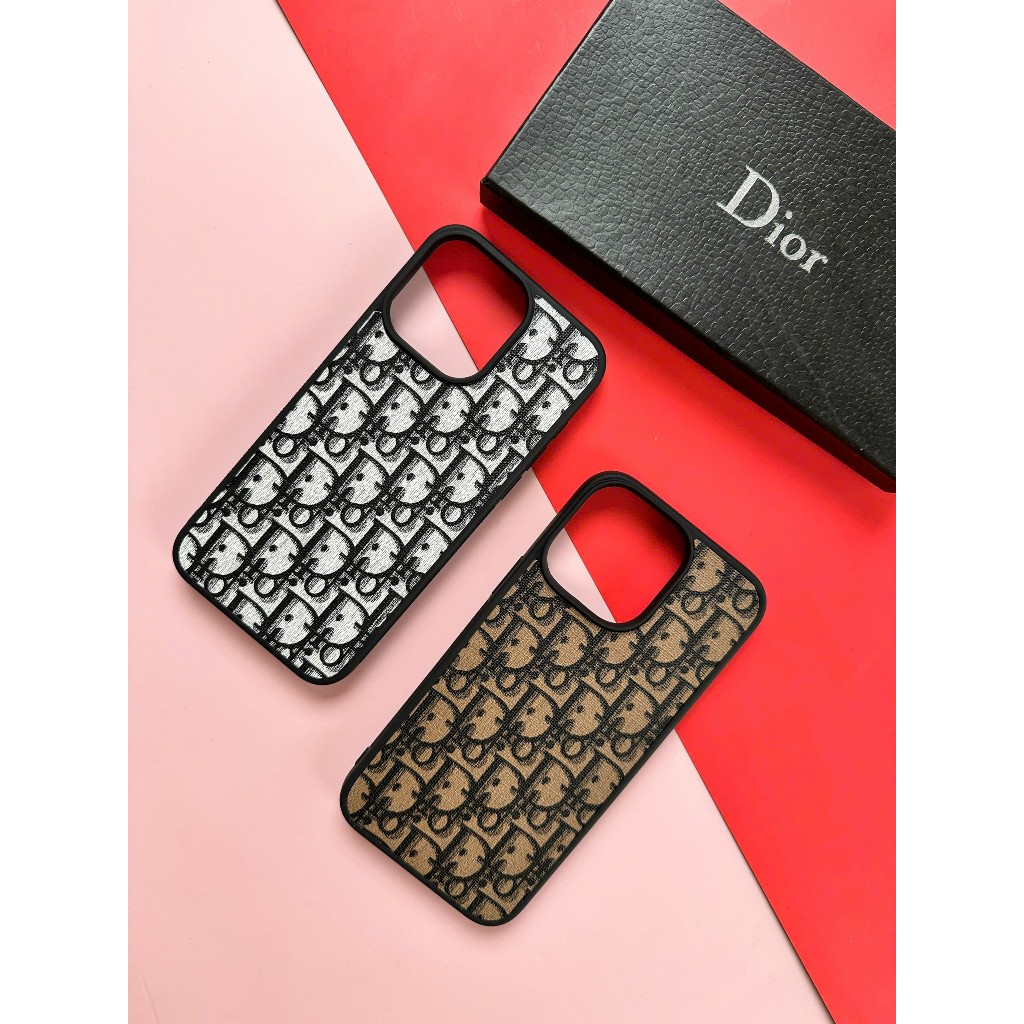 Ốp da iphone trắng đen - nâu đen