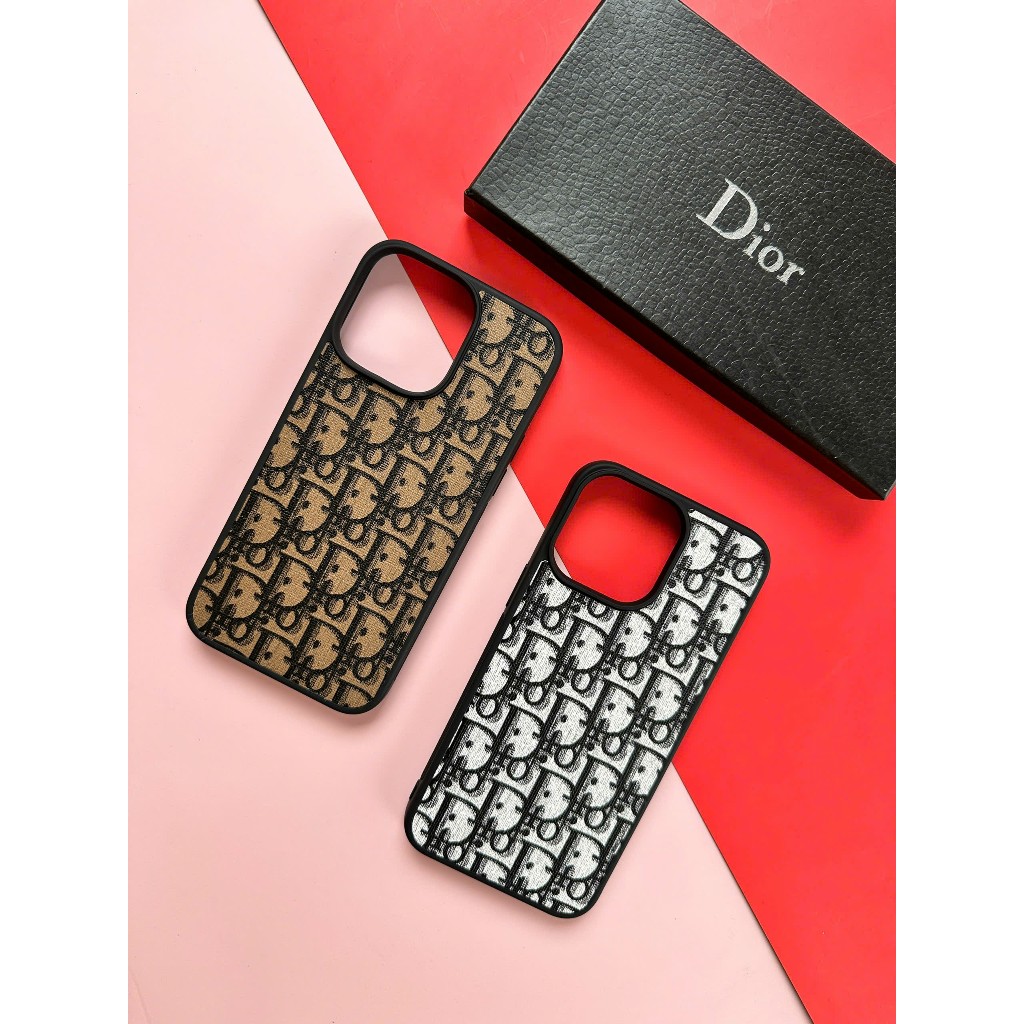 Ốp da iphone trắng đen - nâu đen