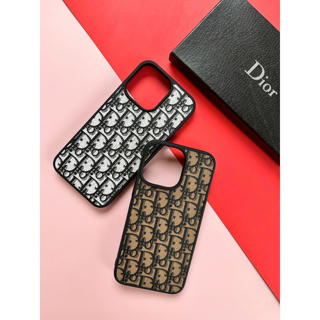 Ốp da iphone trắng đen - nâu đen