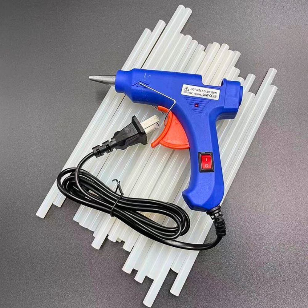 Combo 10 cây keo nến nhỏ keo nến to siêu dính, keo nến silicon dùng cho súng 20W đến 100W