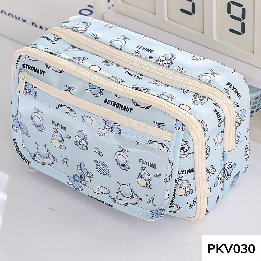 Bóp viết nhân vật Blue Lock , Anime nhiều ngăn đa năng rộng rãi sức chứa lớn dành cho học sinh các cấp PKV042 gagastore