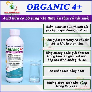 Acid Hữu Cơ Cho Tôm, Cá, Bổ Sung Thức Ăn Ngừa Nấm Khuẩn Ruột, Phòng Bệnh Phân Trắng Hiệu Quả. Chai 1 lít