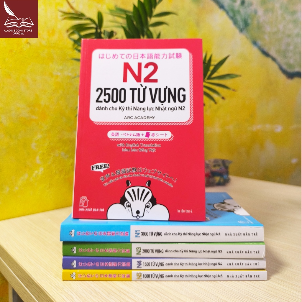 Sách-Combo Bộ 5 Quyển Tango Từ Vựng Dành Cho Kỳ Thi Năng Lực Nhật Ngữ Từ N5 Đến N1