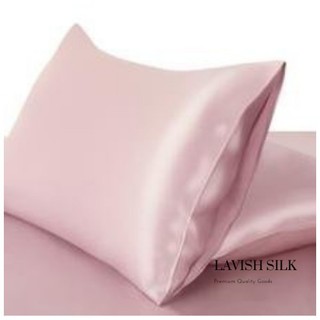 (Deal Hời)Combo 2 vỏ gối nằm và ôm Lụa LS Lavish silk cao cấp mát lạnh loại 1_chart chon màu