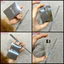 Set khay inox 5x7cm đeo ngón tay kèm que dàn / mix kem nền loại dày đẹp
