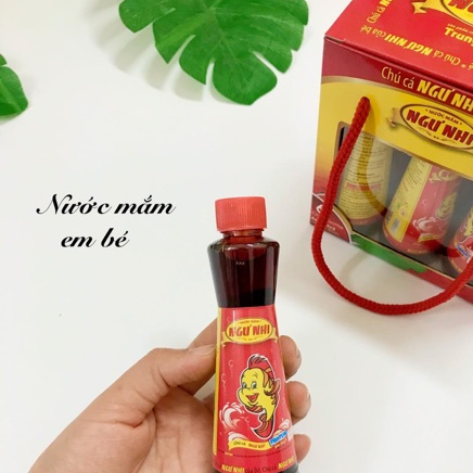 Nước mắm Ngư Nhi cho bé chiết xuất cá cơm