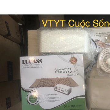 lĐệm Hơi,Đệm Chống Loét Lucass LC-79 Dành Cho Người Bệnh Nằm Lâu Ngày Chống Loét