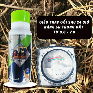Phân bón gốc pH NANO Nâng pH trong đất, cải tạo đất chai 500ml