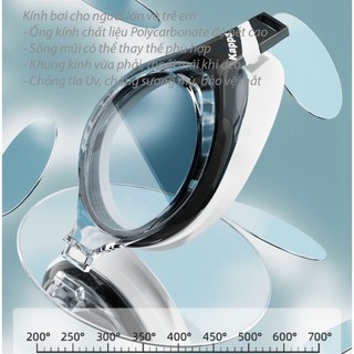 Kính Bơi Cận Thị Kappa Nâng Cao Tầm Nhìn Rõ Hơn Trong Nước