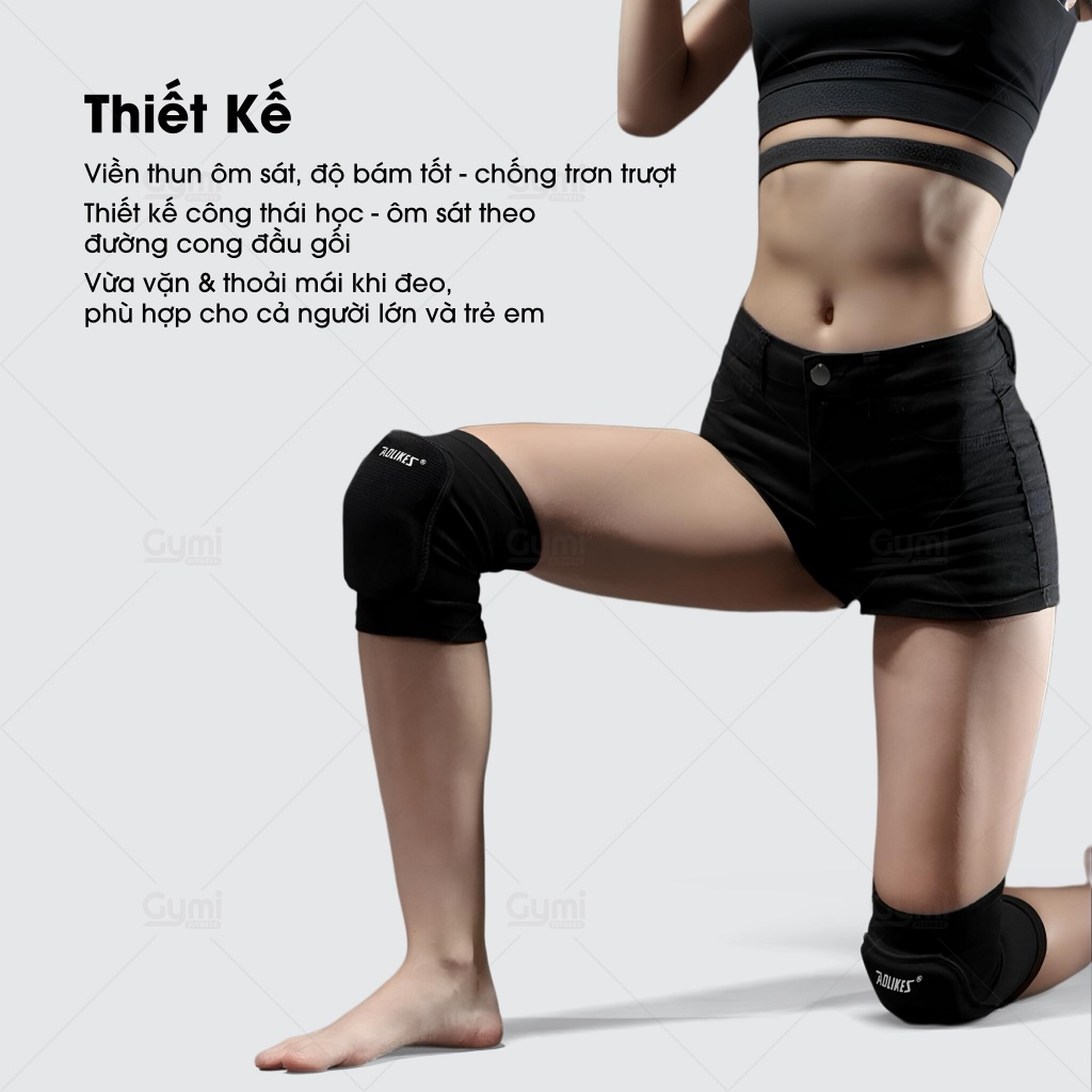 Đệm Xốp Bảo Vệ Gối AOLIKES A-0219 - Đai Xỏ Gối Có Mút Xốp Chống Chấn Thương Chính Hãng - AL0219