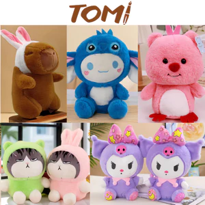 Gấu Bông Mềm Mịn Nhiều Mẫu Siêu Cute TOMI 277
