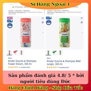[auth] Sữa tắm gội Balea cho bé trai và bé gái 300ml- Nội địa Đức Đủ Bill [Hot] .