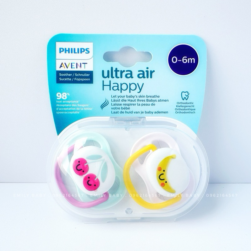 Ty giả Avent Ultra Air/Ultra Soft Cho Bé 0-18M Shopee Việt Nam
