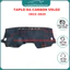 Thảm taplo da carbon xe Toyota Veloz 2022 2023 2024 màu đen hàng da cacbon cao cấp