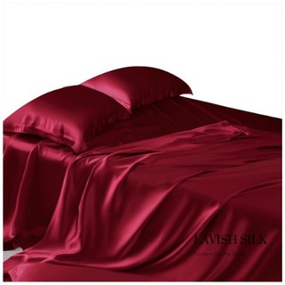 (Best Seller]Bộ Ga Gối Lụa Lavish Silk Cao Cấp Mát Lạnh Hàng Loại 1 nệm cao 10cm_chart chọn màu