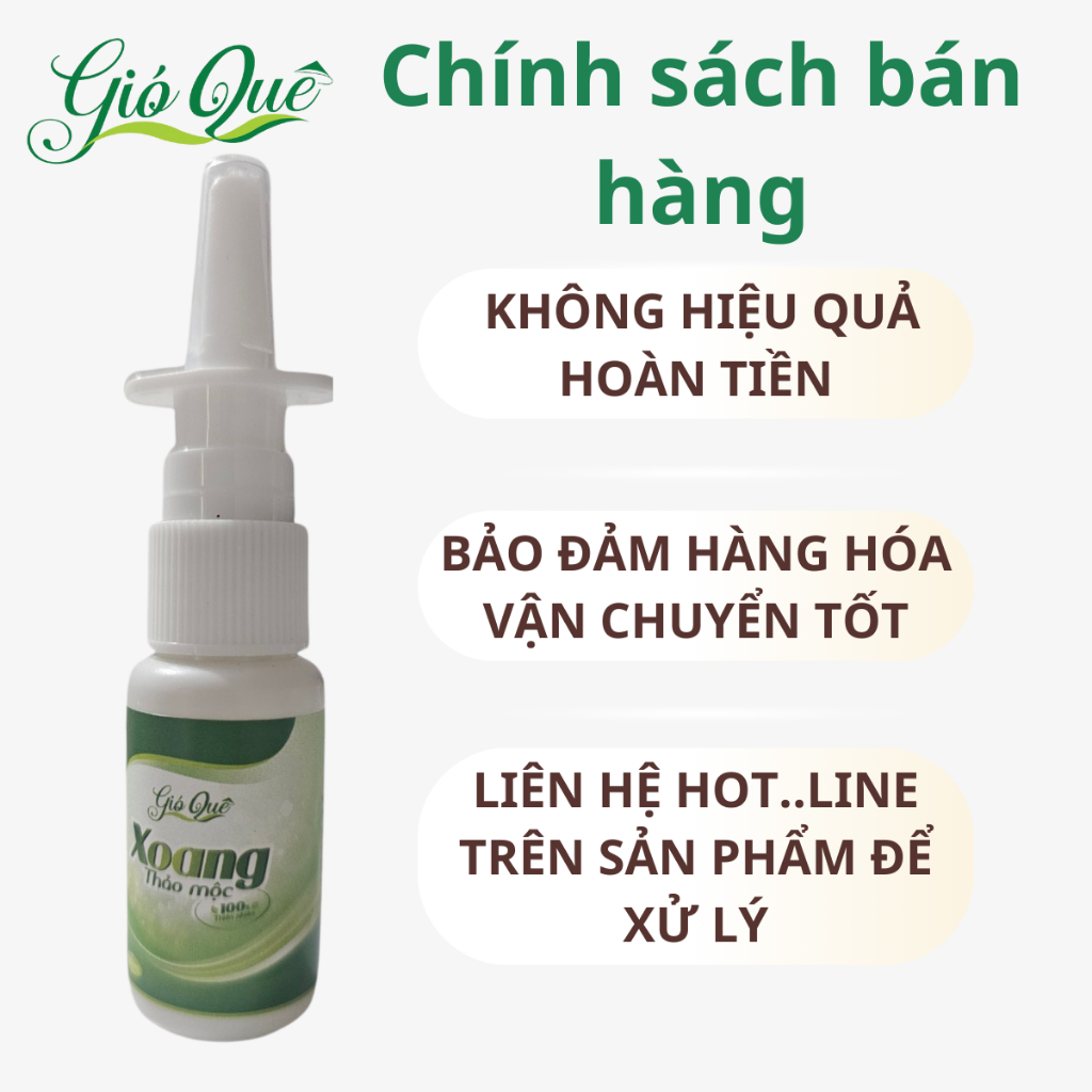 Xoang thảo mộc -xoang, mũi dị ứng, tịt mũi