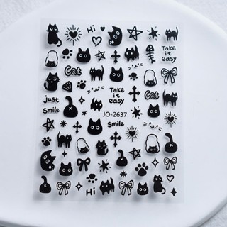 Sticker Cat Dog Dán Móng Mix Mẫu