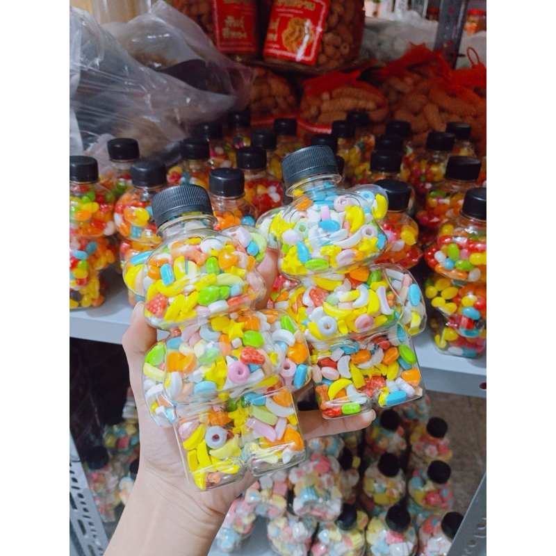 Kẹo ngũ sắc vị trai cây hũ pet 500g (HMH Store) | Shopee Việt Nam