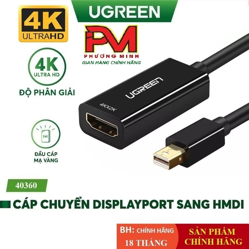 Displayport to mini displayport giá tốt Tháng 8, 2026 | Mua ngay ...