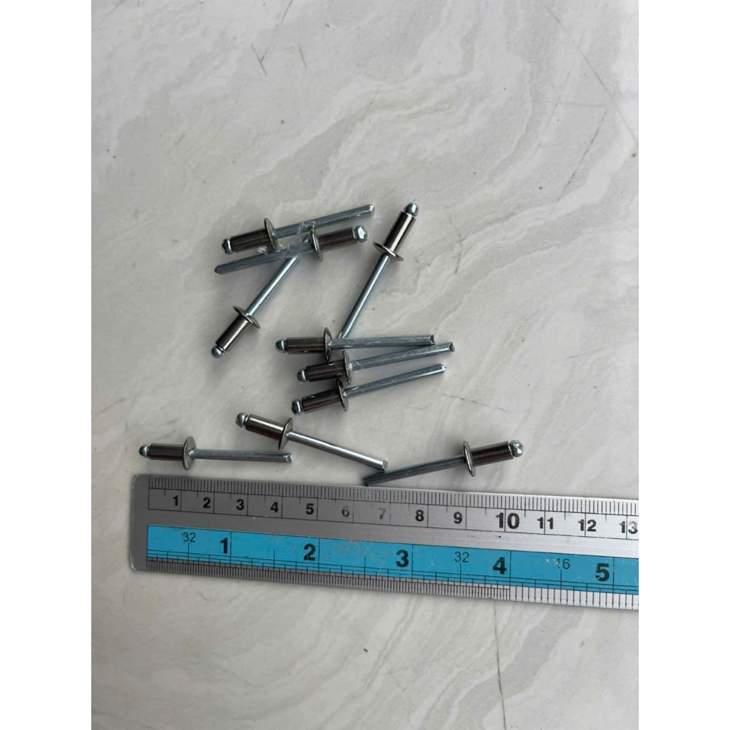 Ri vê Inox 304 loại 1 vỏ dù Inox ruột thép 5li 1 phân | Shopee Việt Nam