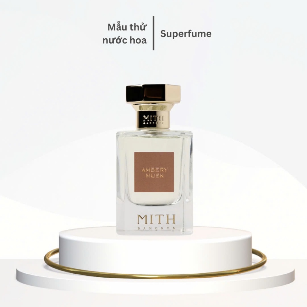 [ Mẫu thử ] Nước hoa unisex Mith Bangkok Ambery Musk | Shopee Việt Nam