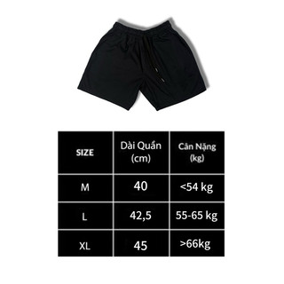Quần Short KaKi Nam Form Đùi Cộc Vải KaKi Cao Cấp Cạp Chun Menswear Đen