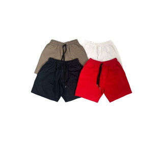 Quần Short KaKi Nam Form Đùi Cộc Vải KaKi Cao Cấp Cạp Chun Menswear Đen