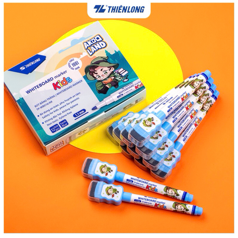 Product image Bút Lông Bảng Thiên Long Akooland TP-WB016/AK (12 cây/ hộp) 1