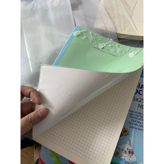 Bìa bọc sách giáo khoa, bìa bao tập vở KLONG/ Thiên Long/ Gia Long size B5 CII🐻🌻 dùng cho vở gáy may 834, 835, 990
