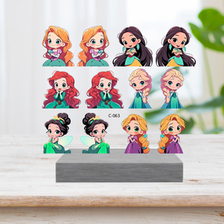 Sticker 5D Hình To Mẫu CHÂN Dán Móng Nail (1-100)