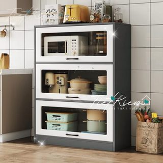 Kệ bếp gỗ đa năng Nội Thất Tiết Kiệm B00145