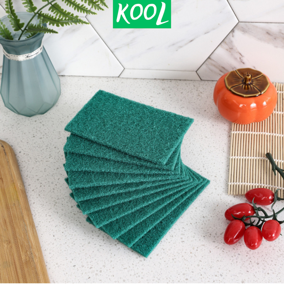 Miếng rửa chén cước xanh, chà xoong nồi KOOL - RB308N0
