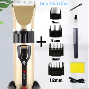 Tông Đơ Cắt Tóc CG - TẶNG KÈM 2 KÉO CẮT TỈA - 1 LẤY RÁY TAI CÓ ĐÈN