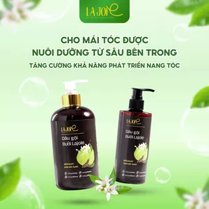 Dầu Gội Bưởi La Joie Làm Sạch Da Đầu Giảm Gãy Rụng Giúp Tóc Bóng Mượt Chắc Khoẻ 300-500ml