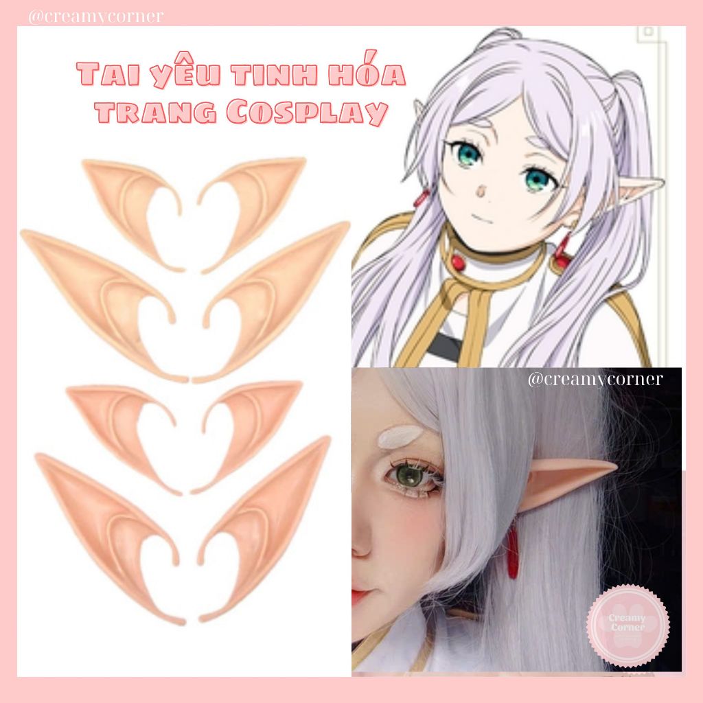 [HÀNG CÓ SẴN] Cặp tai yêu tinh elf hóa trang cosplay Halloween nhiều ...