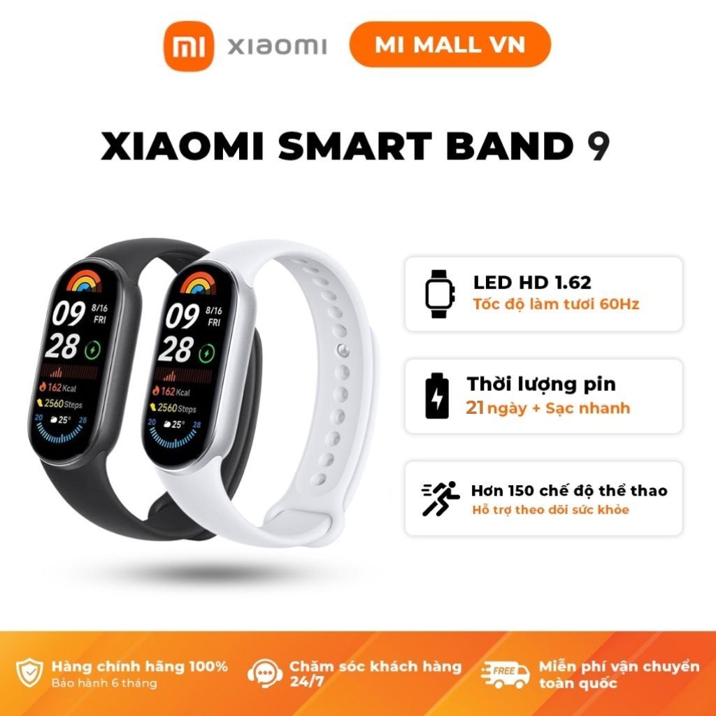 Ảnh Vòng Đeo Tay Thông Minh Xiaomi Mi Band 9, Band 9 Active, Band 9 Pro - Phiên Bản Quốc Tế, Bảo Hành 12 Tháng 4