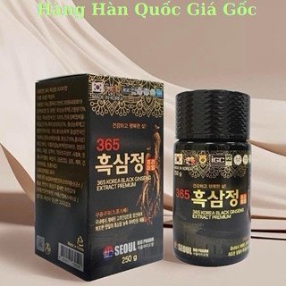 Cao Hắc Sâm 365 SAMSUNG BIO PHARM Hàn Quốc Hộp 4 Lọ x 240g