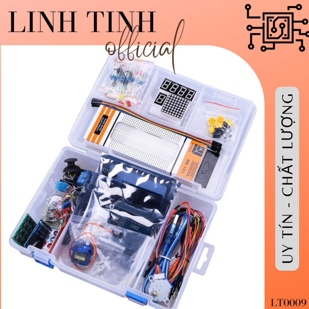 Bộ Kit Arduino Uno R3 Full Advance + RFID học lập trình nhúng IOT ...