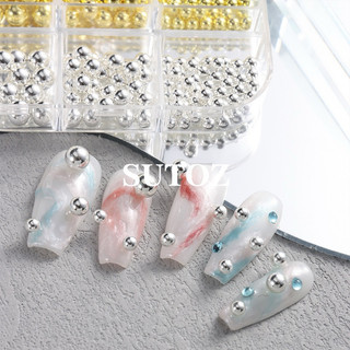 Khay bi 6 ô mix size trang trí móng