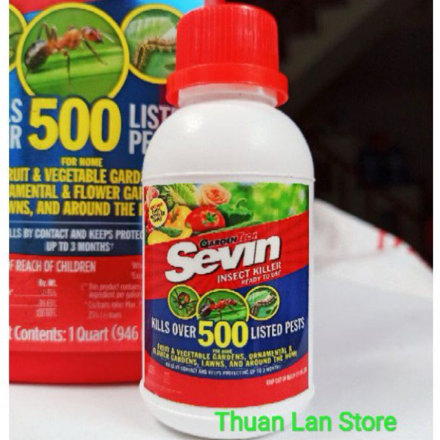 SEVIN INSECT KILLER - Diệt và Ngừa Hơn 500 Loại Côn Trùng USA 100ml ...
